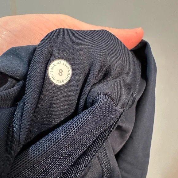 lululemon athletica navy layered mini skirt - Picture 6 of 6